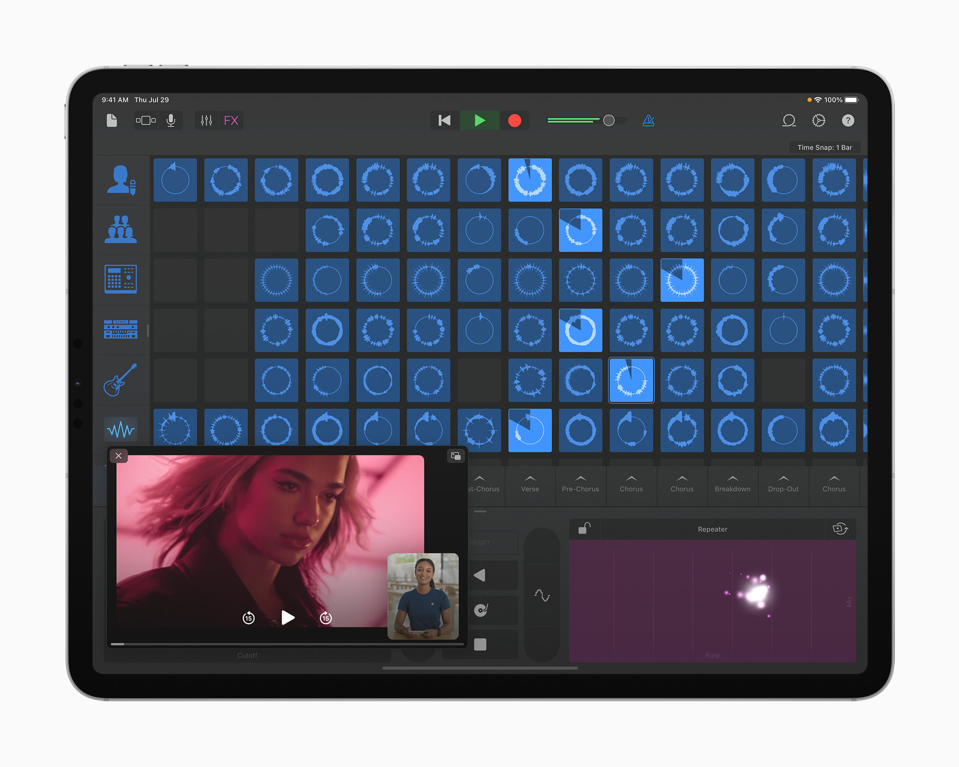 GarageBand, Dua Lipa와 Lady Gaga, 정상급 프로듀서들의 사운드팩 공개