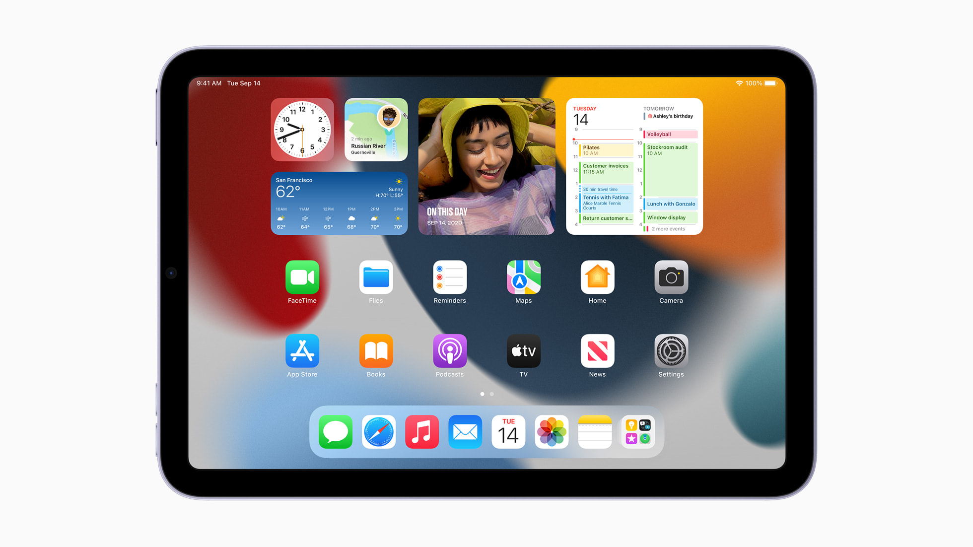 [Apple Event] 세련된 디자인에 획기적인 성능을 담은 새로운 iPad mini 6세대 발표