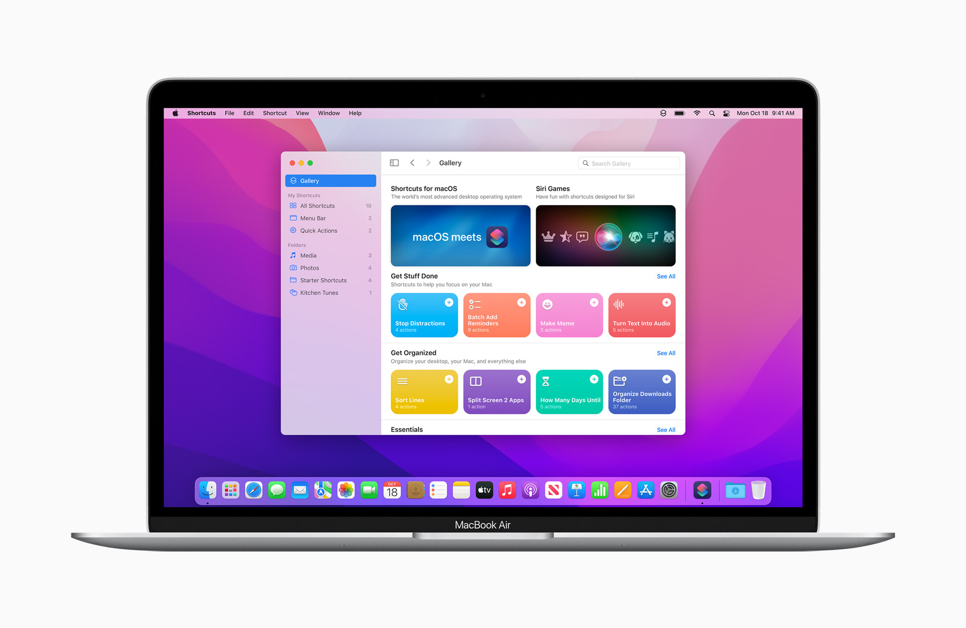macOS Monterey 업데이트 발표 사용 가능