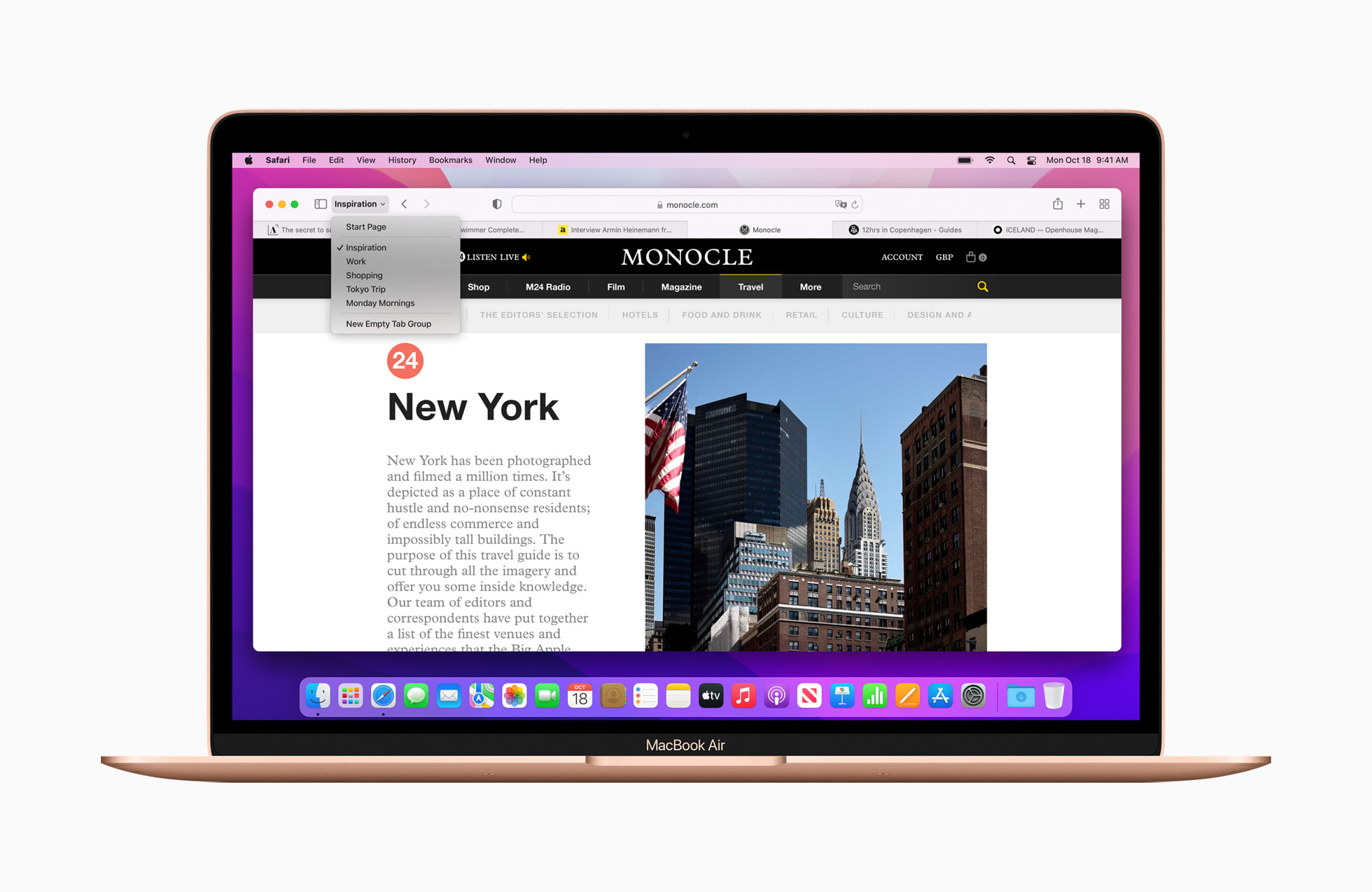 macOS Monterey 업데이트 발표 사용 가능