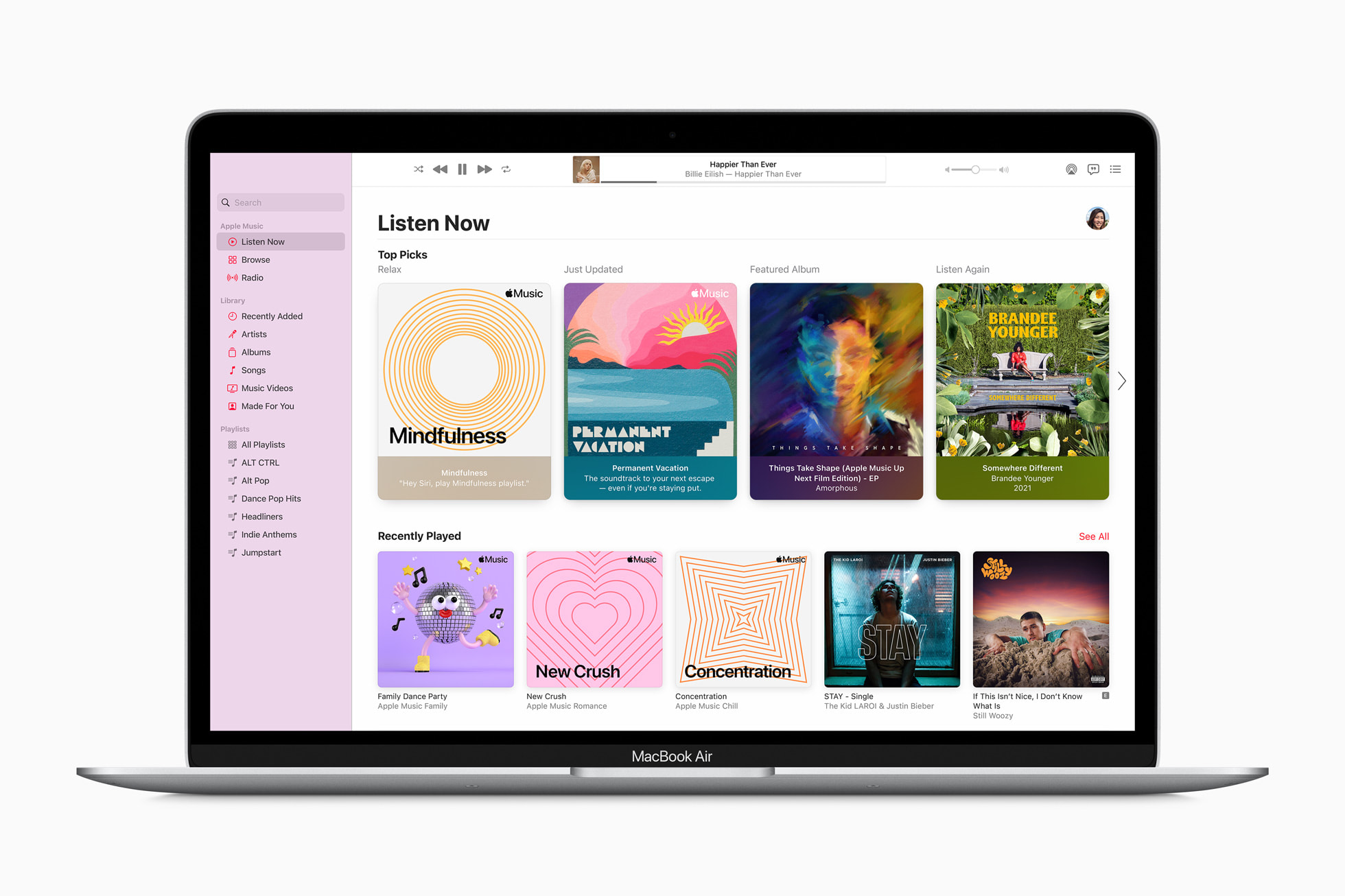 한 해 내내 사람들의 삶을 풍요롭게 하는 Apple 서비스