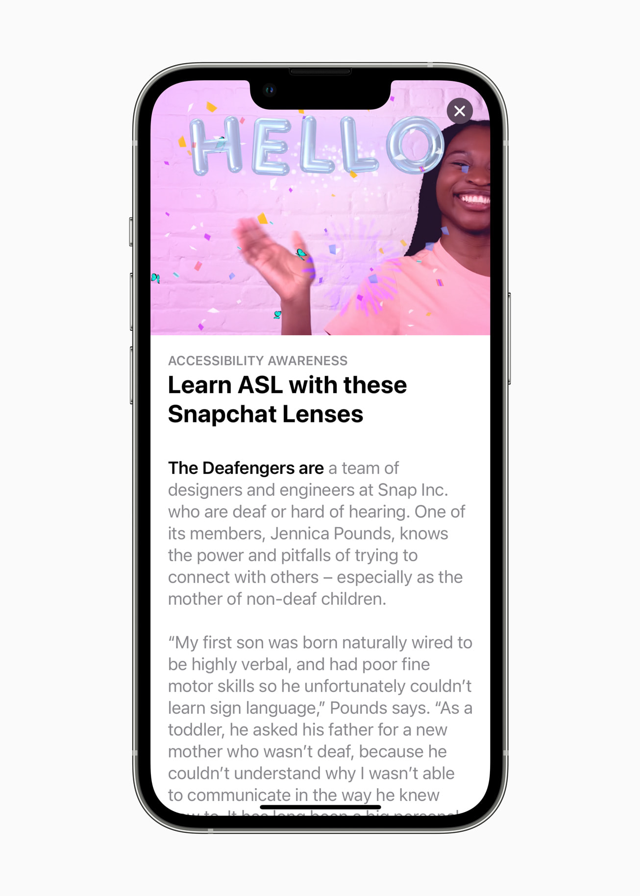 Apple, 혁신적인 손쉬운 사용 기능 사전 공개