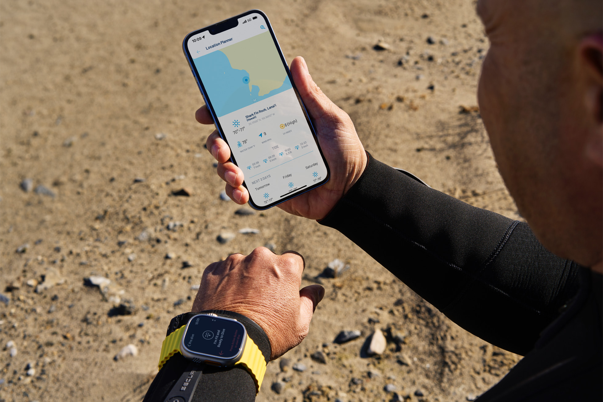 [기획자료] 새로운 도전을 가능케 하는 Oceanic+ 앱과 Apple Watch Ultra