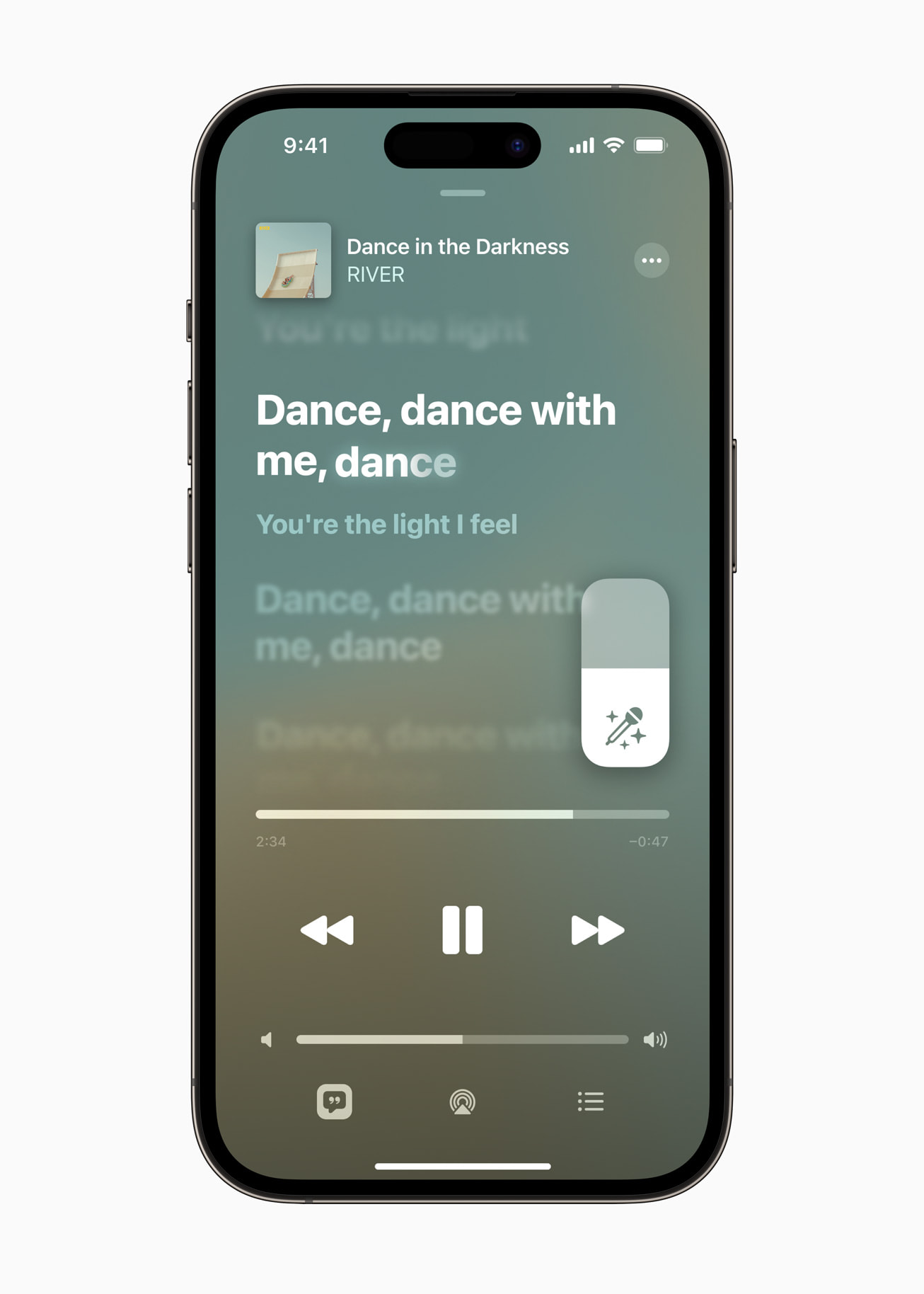 Apple, Apple Music Sing 공개 가사 보기 기능 확장