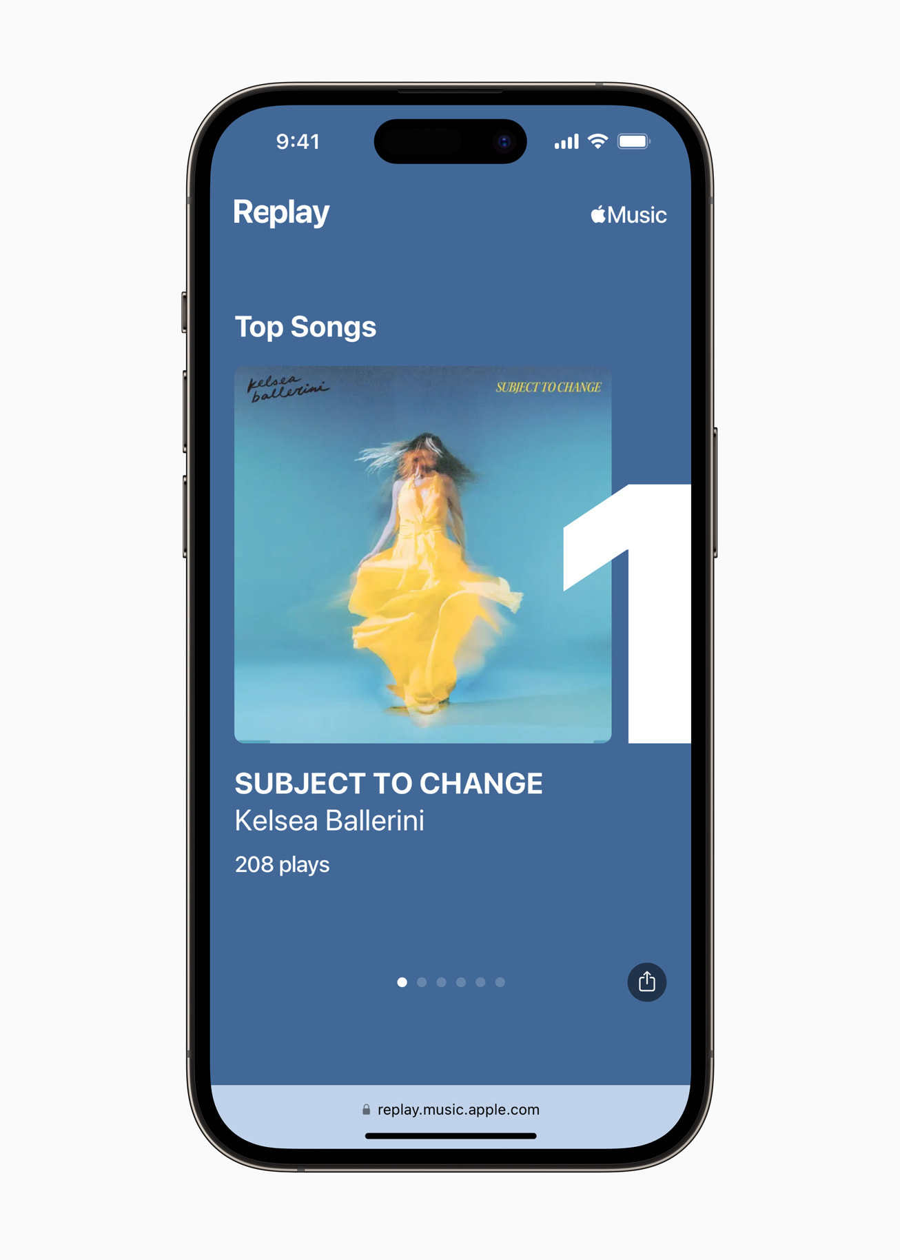 Apple Music, 새롭게 탈바꿈한 Replay 기능 출시, 2022년 TOP 차트도 공개