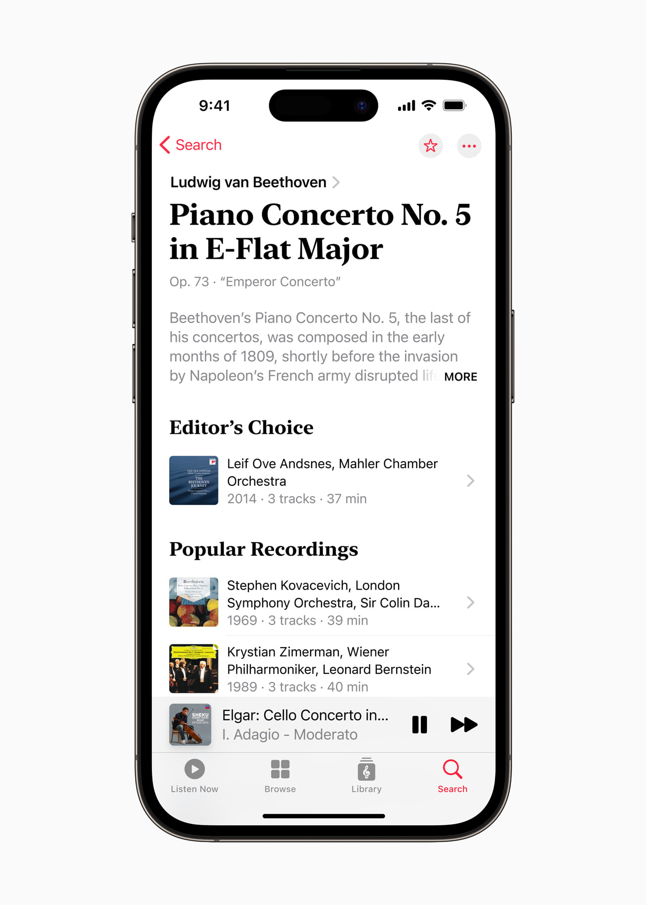 Apple Music Classical 출시