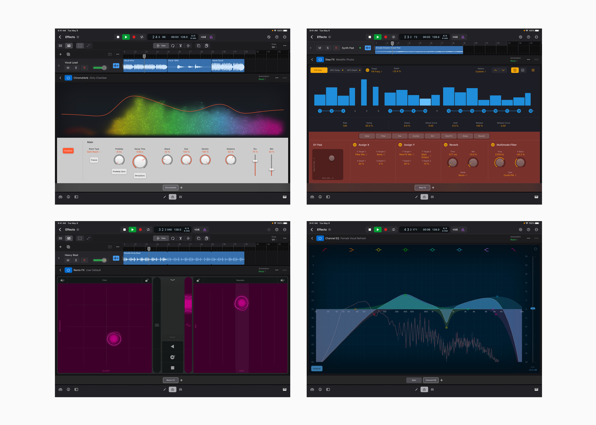 Apple, iPad용 Final Cut Pro 및 Logic Pro 출시