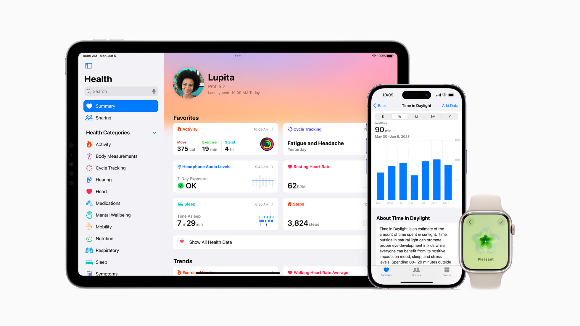 [WWDC23] Apple, 건강의 새로운 영역에 대한 강력한 인사이트 제공