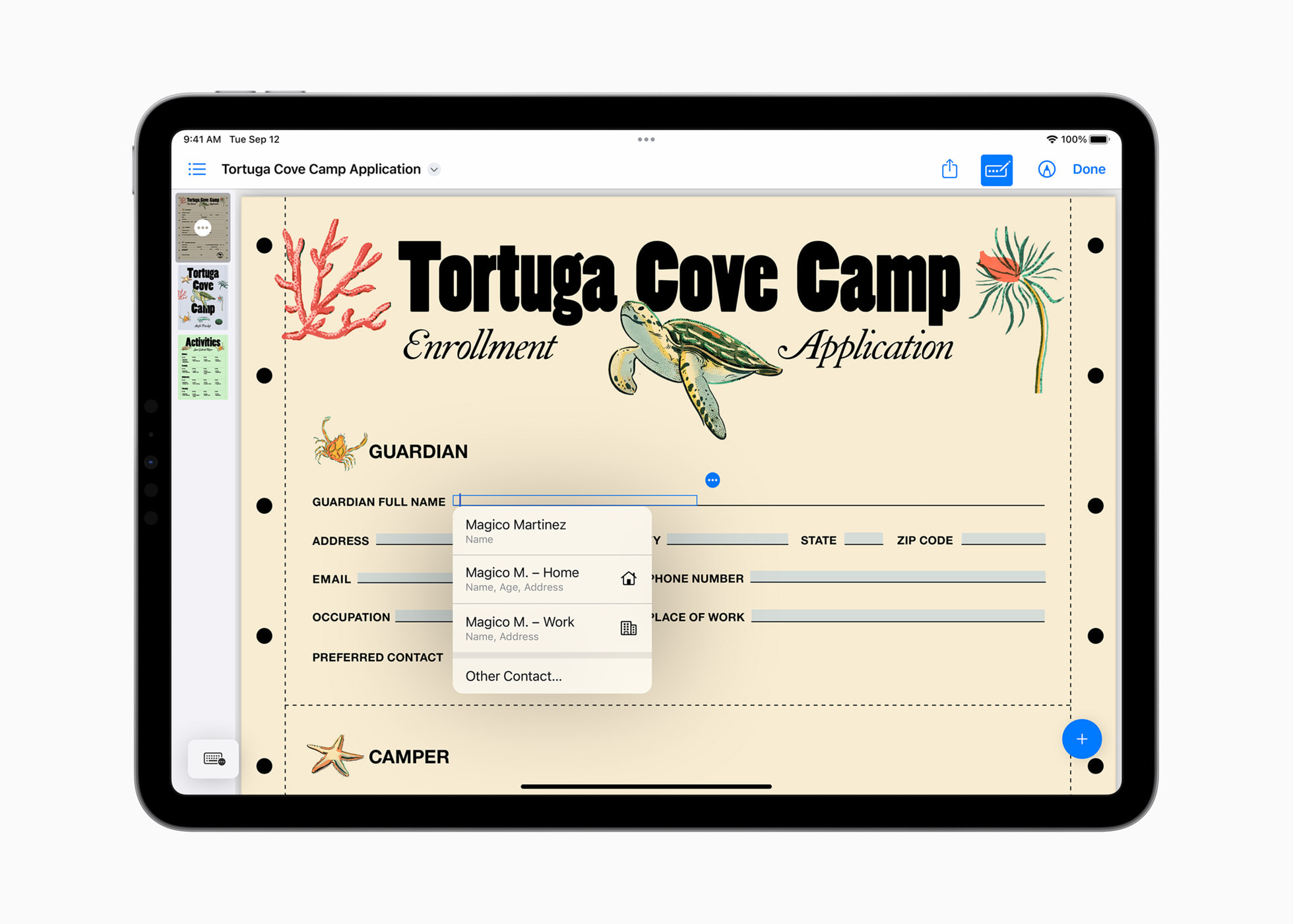 Apple, iPadOS 17 발표