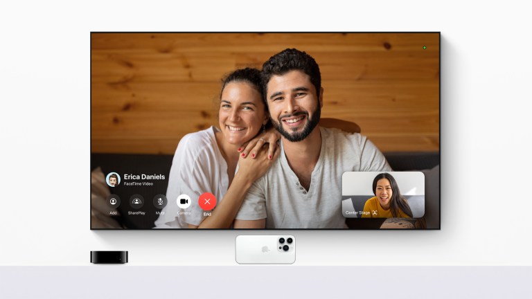 Apple TV 4K에서 FaceTime을 제공하는 tvOS 17 발표