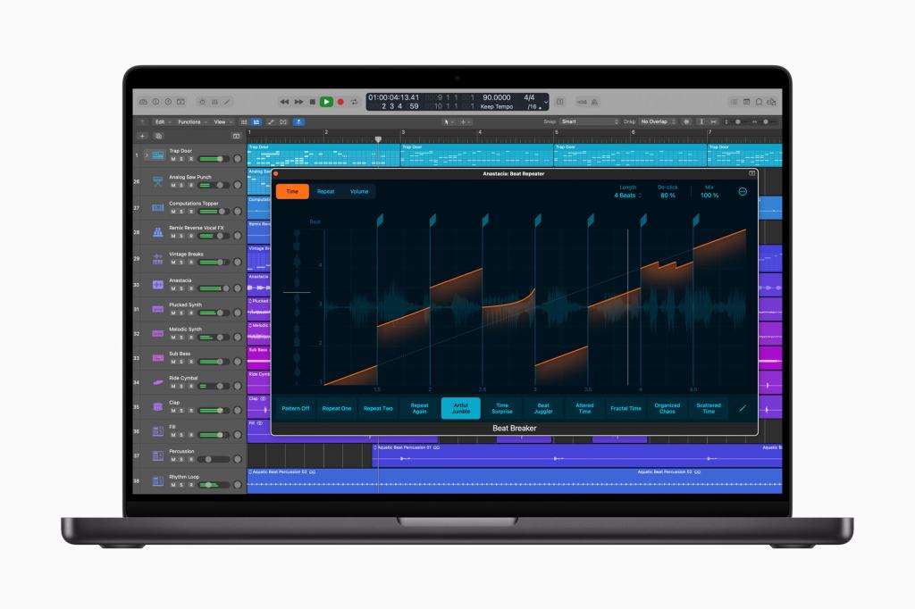 Apple, Mac 및 iPad용 Logic Pro 업데이트 6 apple logic pro beat breaker big.jpg.large 2x
