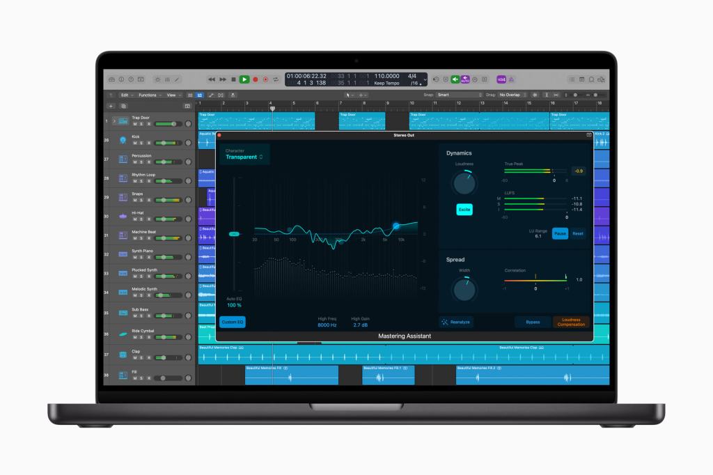 Apple, Mac 및 iPad용 Logic Pro 업데이트 3 apple logic pro mastering assistant 01 big.jpg.large 2x