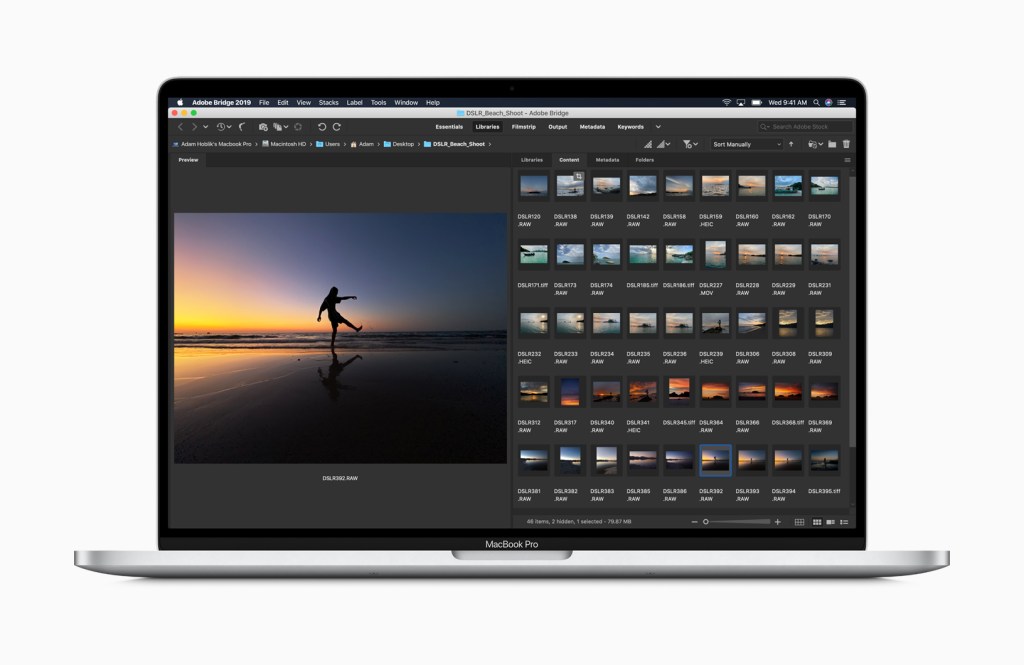 adobe bridge 2019 file edit view stacks label tools window help