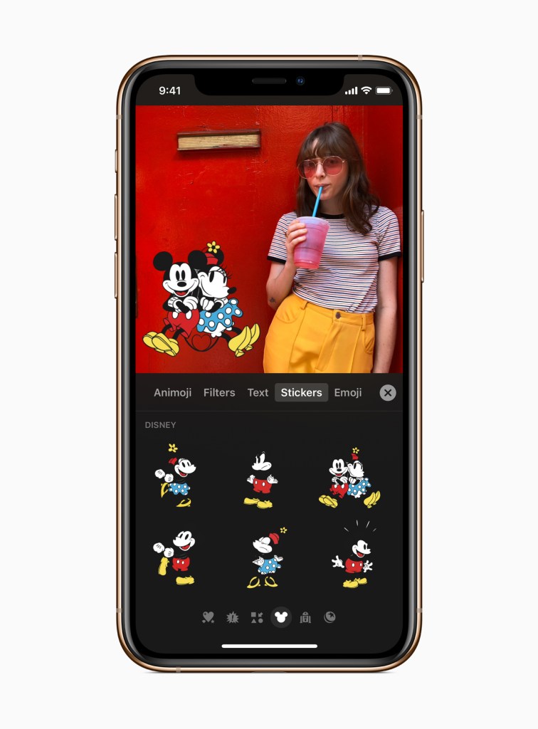 animoji filters text stickers emoji