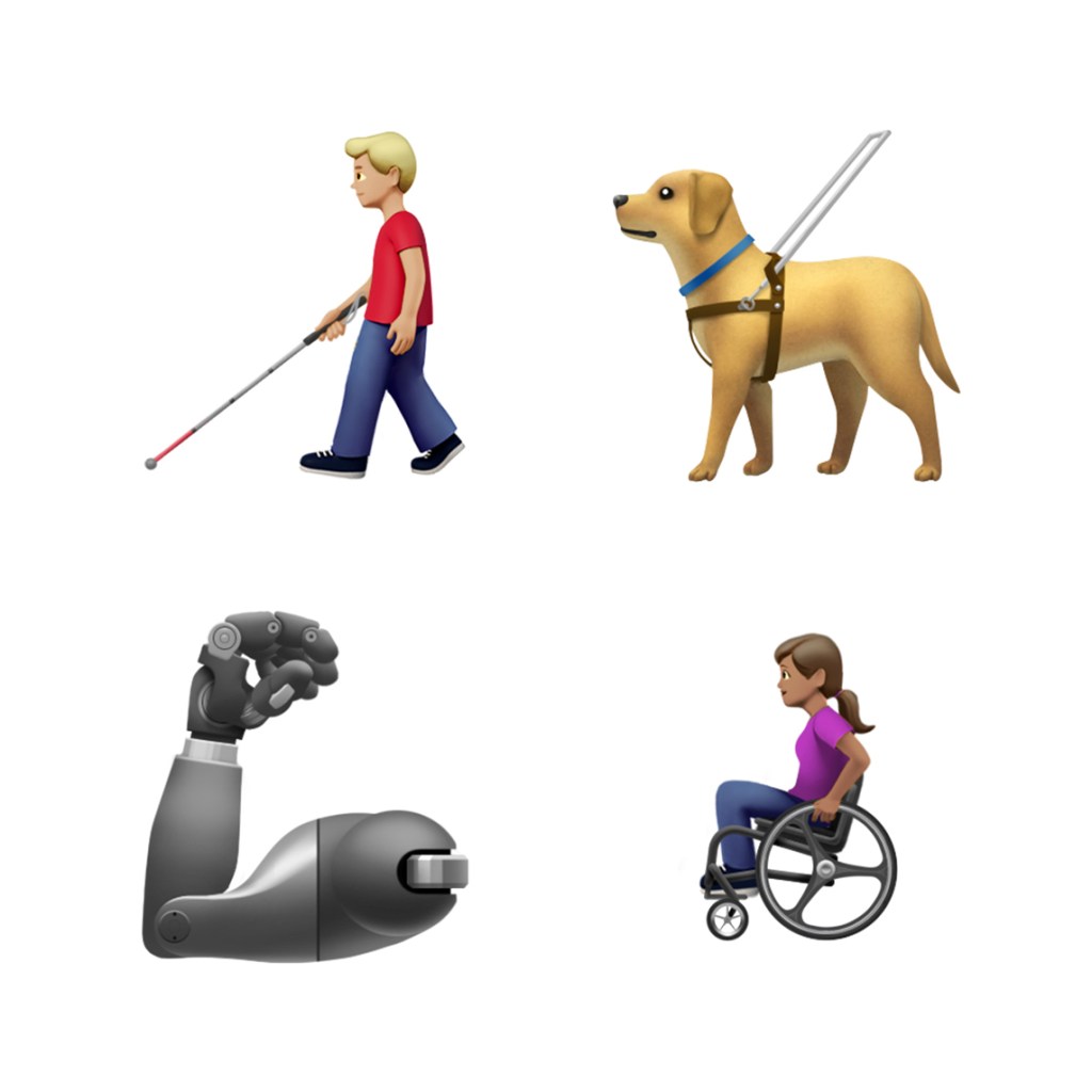 Apple, 올 가을 iPhone에 제공할 새로운 이모티콘 선보여 4 apple emoji day disability arm dog 071619 carousel 1.jpg.large 2x 1