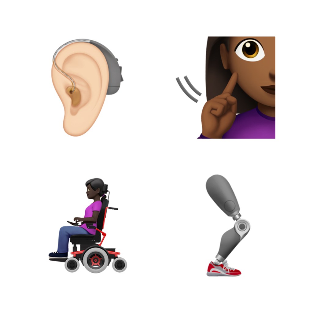 Apple, 올 가을 iPhone에 제공할 새로운 이모티콘 선보여 5 apple emoji day disability leg hearing 071619 carousel.jpg.large 2x