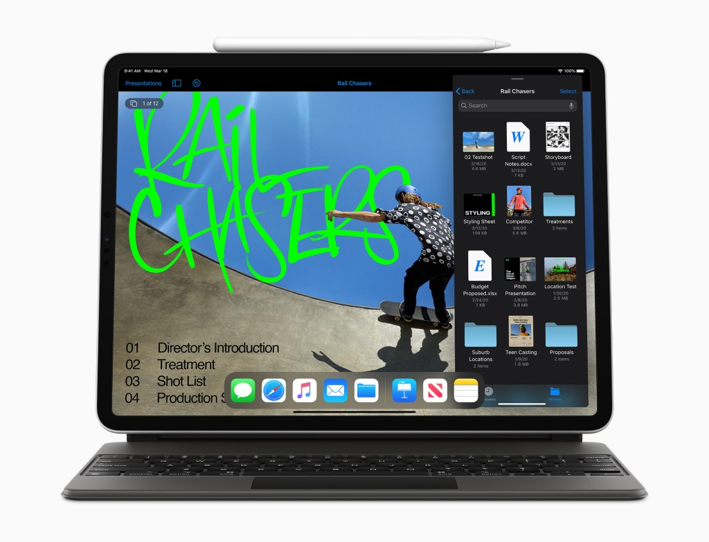 iPad Pro 12.9인치 11인치, Magic Keyboard 발표 13 01 directors introducton