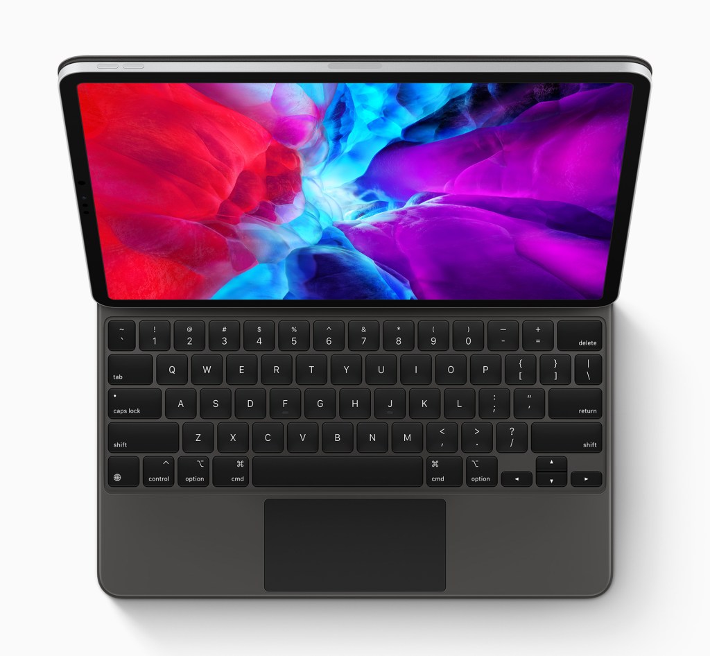 iPad Pro 12.9인치 11인치, Magic Keyboard 발표 3 caps lock