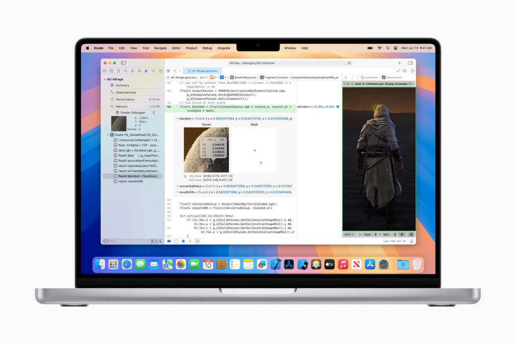 apple wwdc24 developer tools gaming porting toolkit 2 shader debugging tools 240610 big.jpg.large 2x
