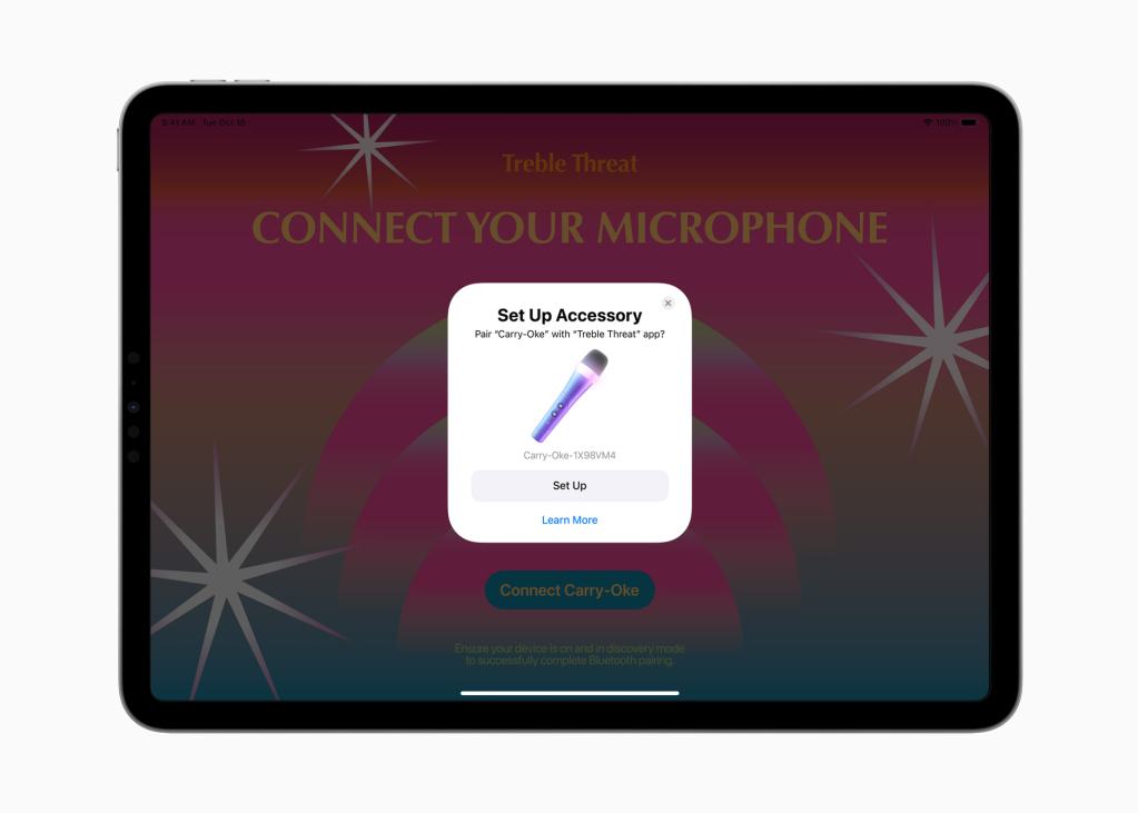 connect your microphone