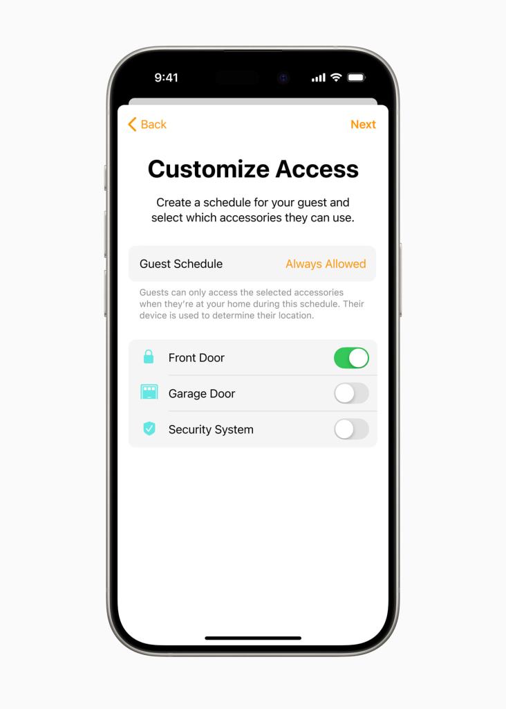 customize access 1