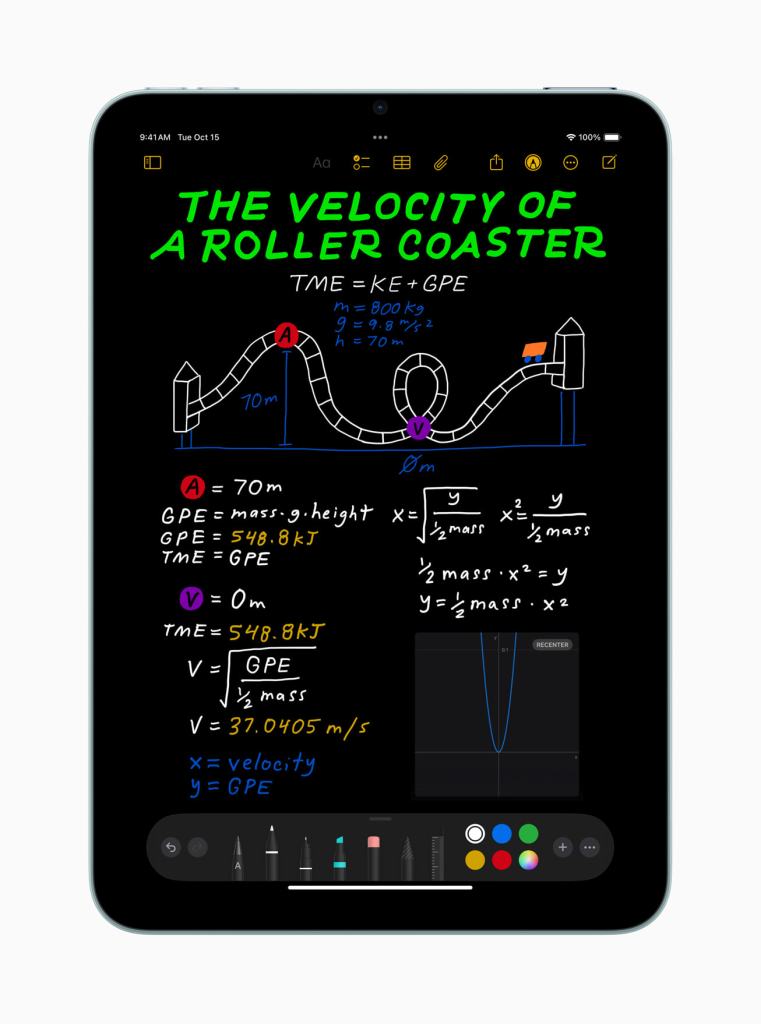 Apple, Apple Intelligence를 위해 탄생한 강력한 성능의 신규 iPad mini 공개 12 a roller coaster