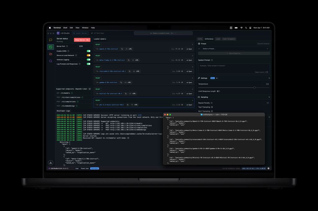 Apple, M4 시리즈 칩을 탑재한 새로운 MacBook Pro 공개 12 apple macbook pro m4 lm studio big.jpg.large 2x
