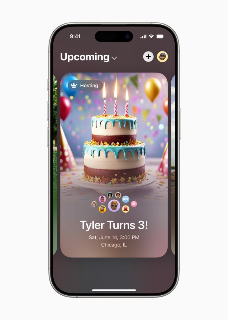 사람들을 불러 모으는 새로운 앱 Apple 초대 공개 7 upcoming~