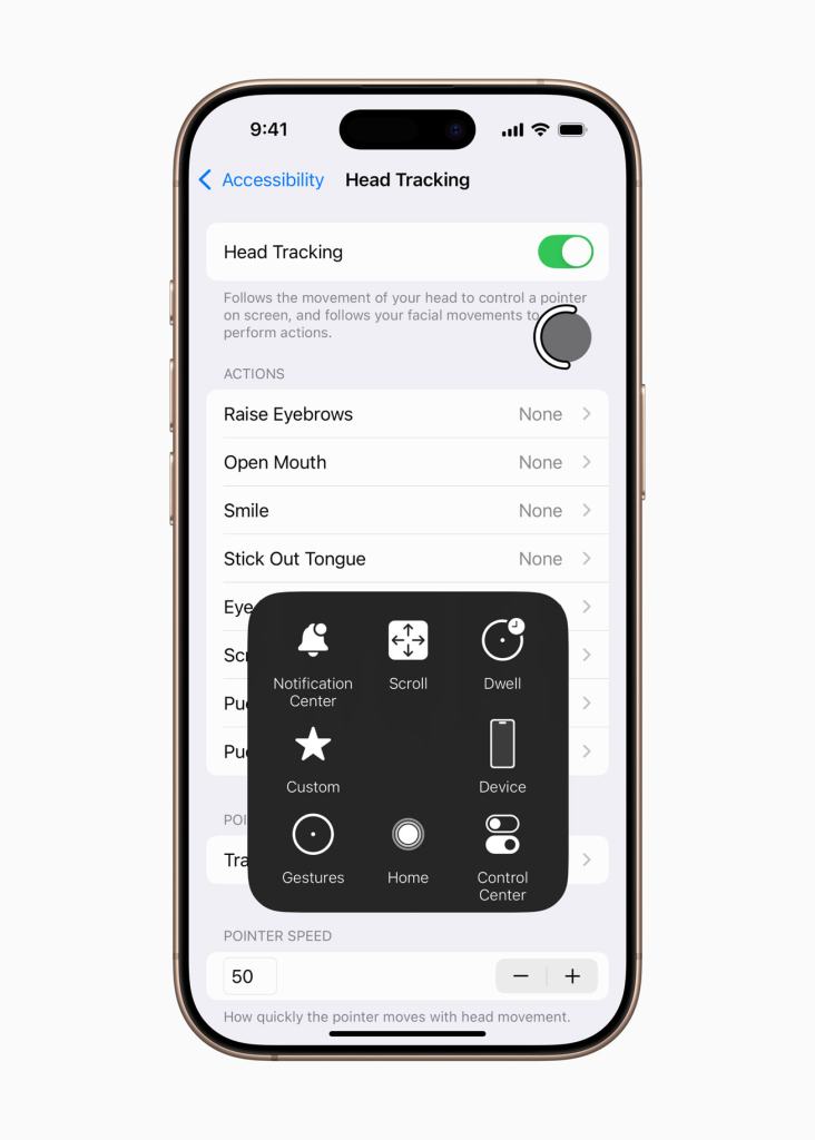 Apple, 올 하반기 출시되는 강력한 손쉬운 사용 기능 공개 10 Apple accessibility features Head Tracking inline.jpg.large 2x