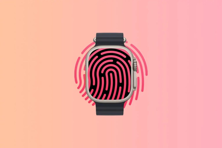 apple watch touch id concept