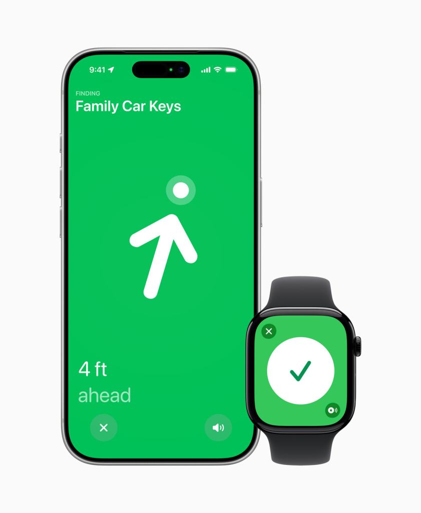 Apple, 확장된 범위와 향상된 위치 파악 정확도의 새로운 AirTag 공개 6 Family Car Keys