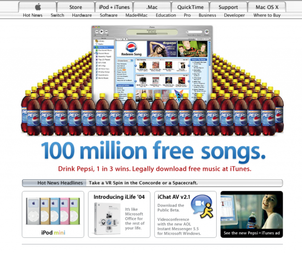 apple_pepsi_itunes_ promotion