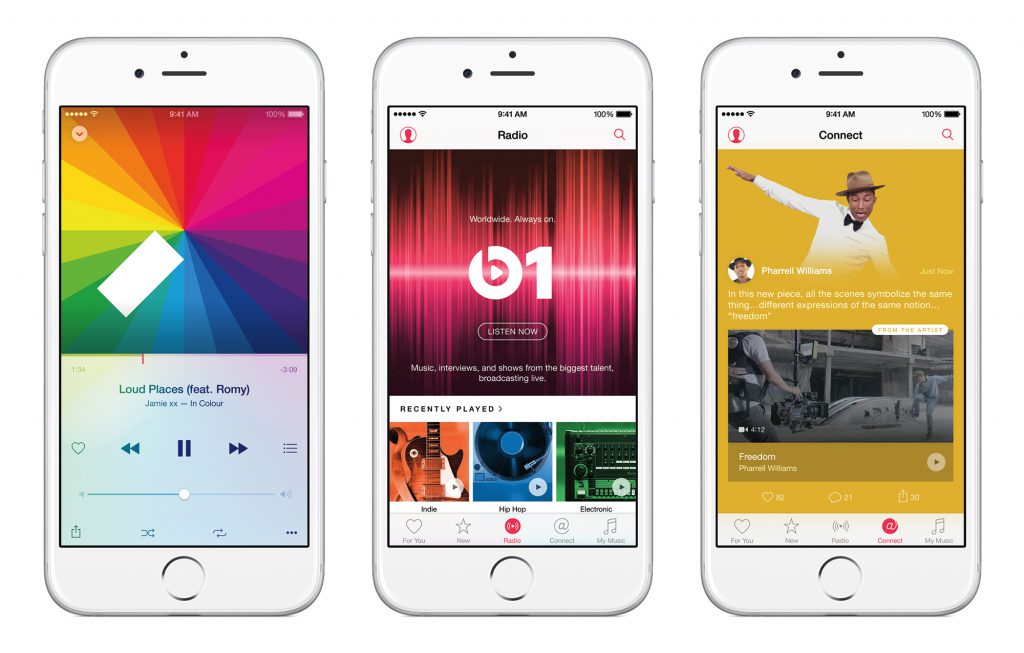 WWDC 2015에서 공개된 Apple Music