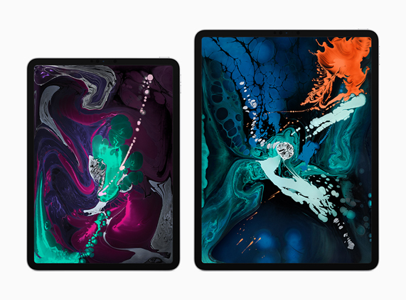 역대 가장 진보한, 가장 강력한 iPad인 전면 화면 디자인의 새로운 iPad Pro 2