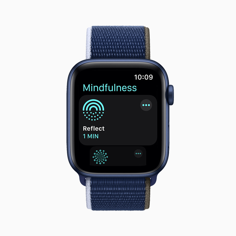 watchOS 8, Apple Watch에 새로운 접근성 및 연결성 기능과 함께 마음의 안정을 위한 기능을 더하다