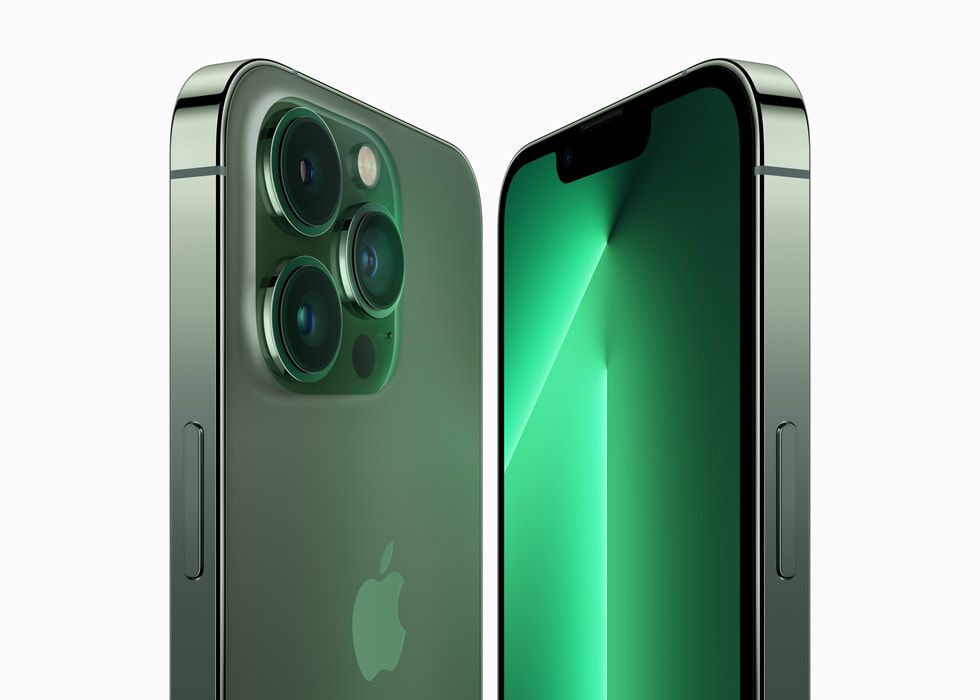 Apple, 매혹적인 그린 색상의 새로운 iPhone 13 라인업 공개 2