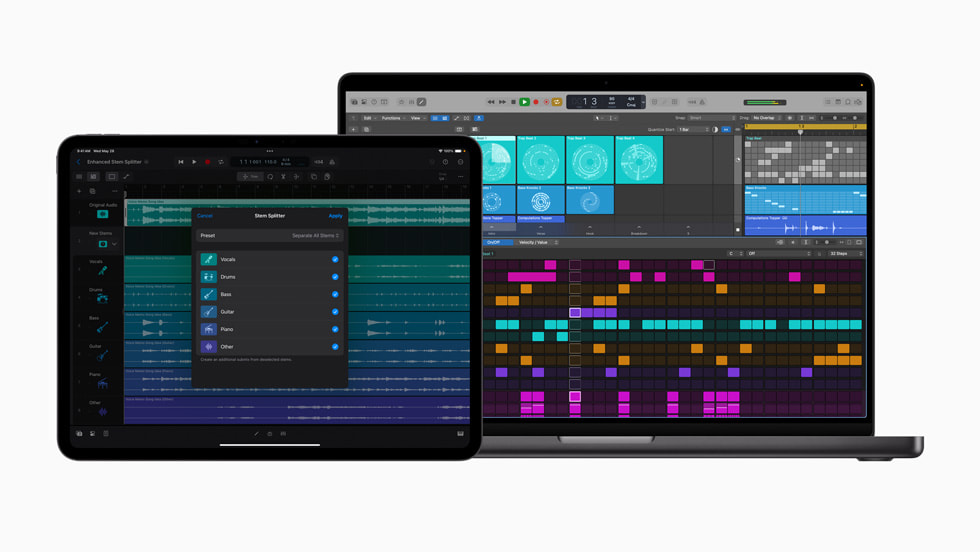Logic Pro, 신규 첨단 기능으로 Mac과 iPad에서의 비트 메이킹 역량 강화