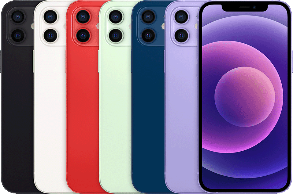 iPhone 12 공식 색상과 디자인