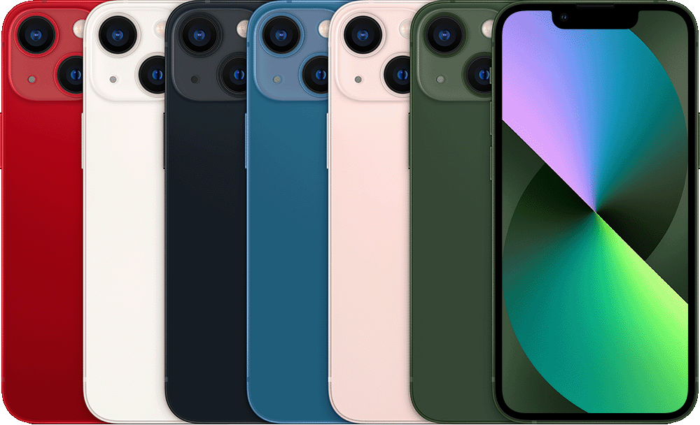 iPhone 13 mini 공식 색상과 디자인