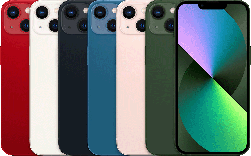 iPhone 13 공식 색상과 디자인