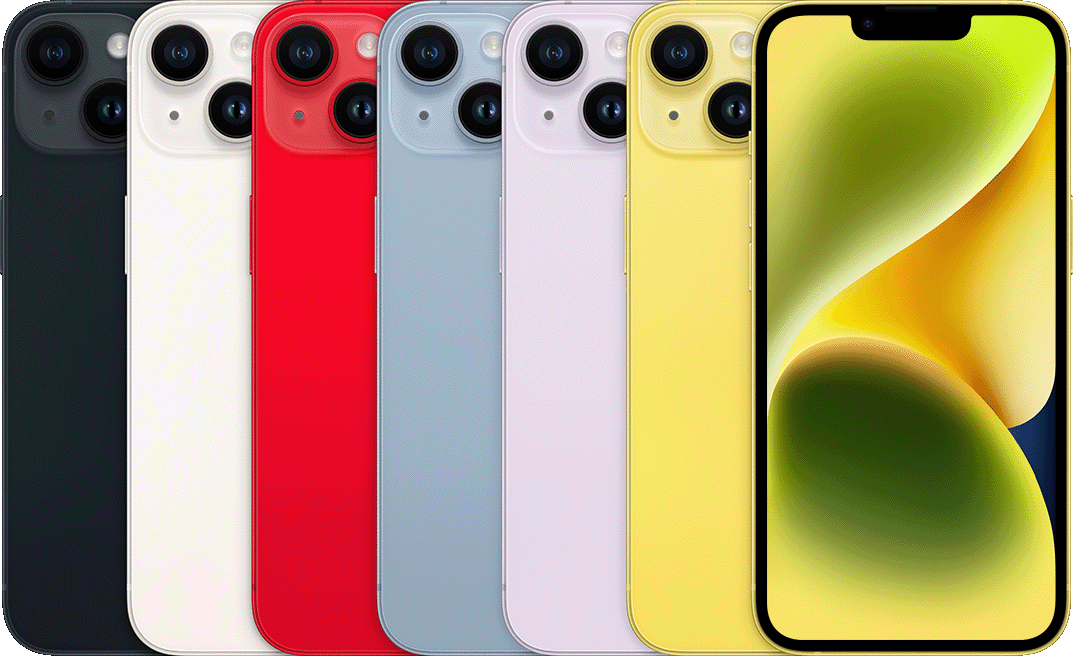 iPhone 14 공식 색상과 디자인