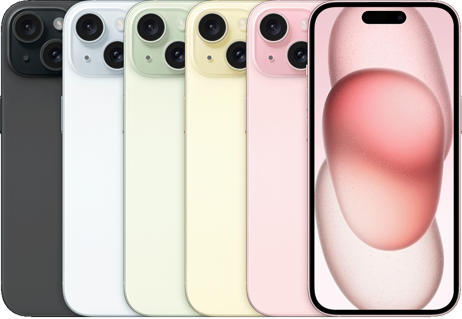 iPhone 15 공식 색상과 디자인