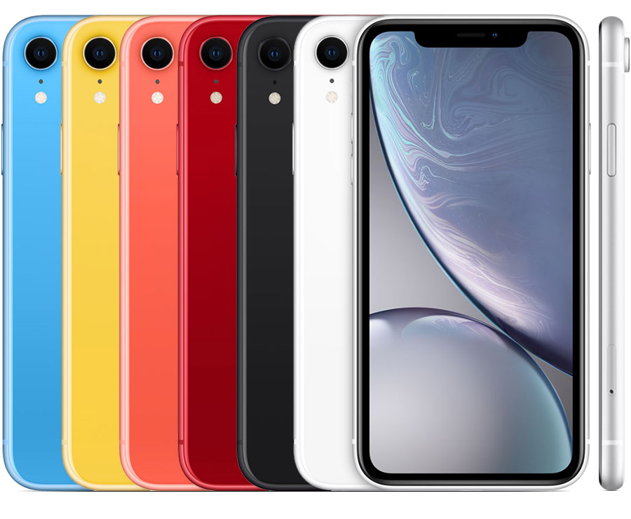 iPhone XR 공식 색상과 디자인