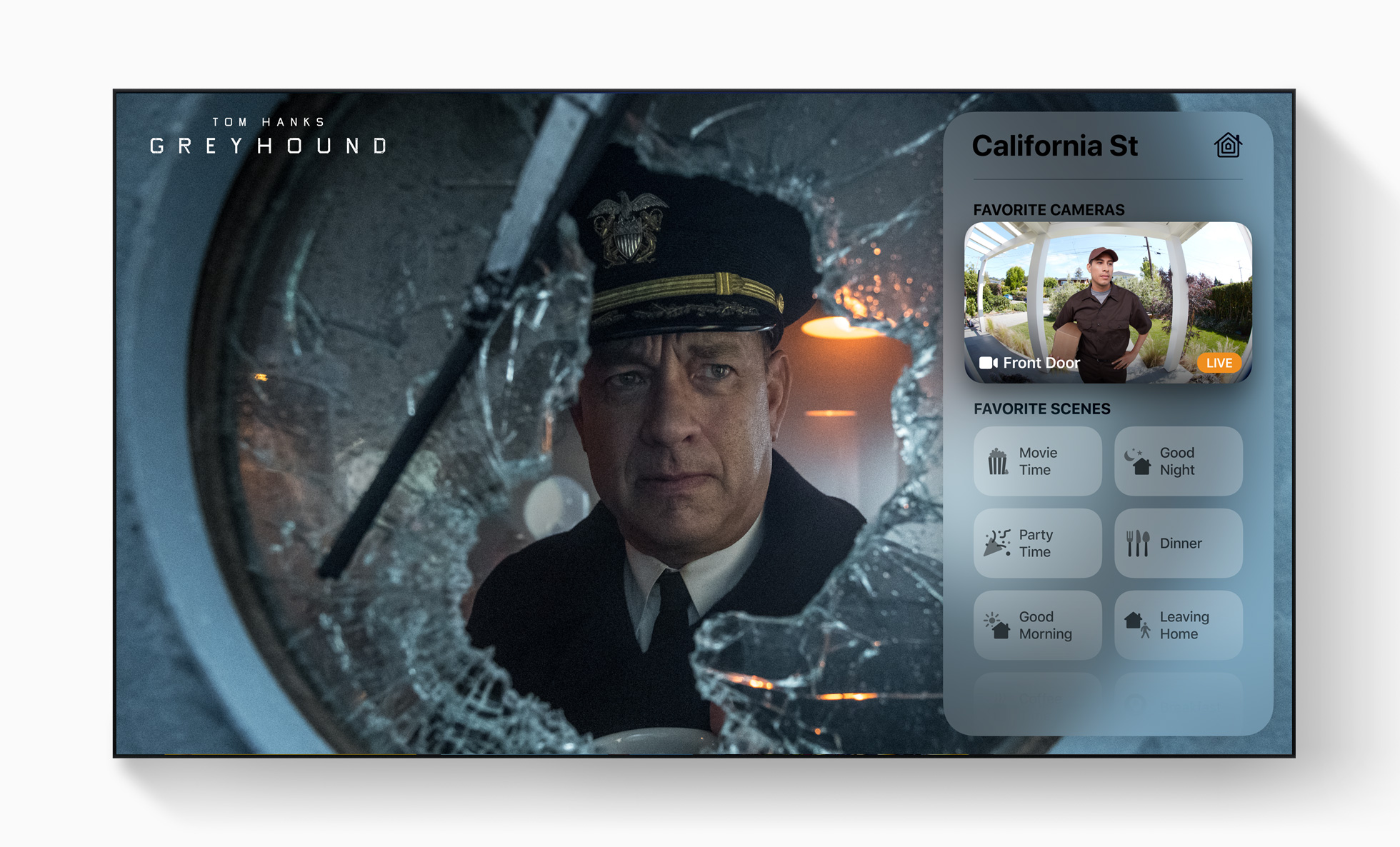 Apple TV에서 실행 중인 tvOS 14