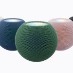 HomePod mini 2의 다섯 가지 색상