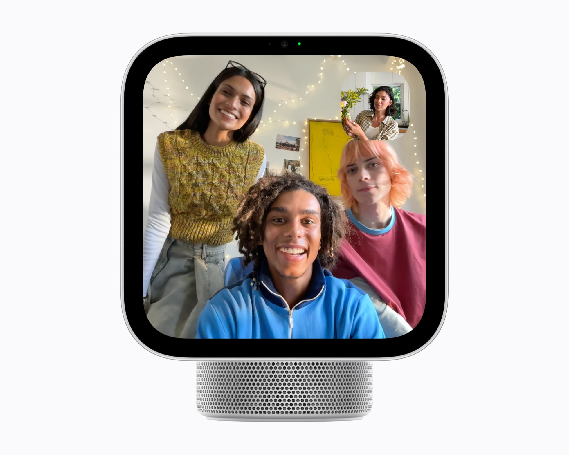Apple HomeView FaceTime 통화 화면