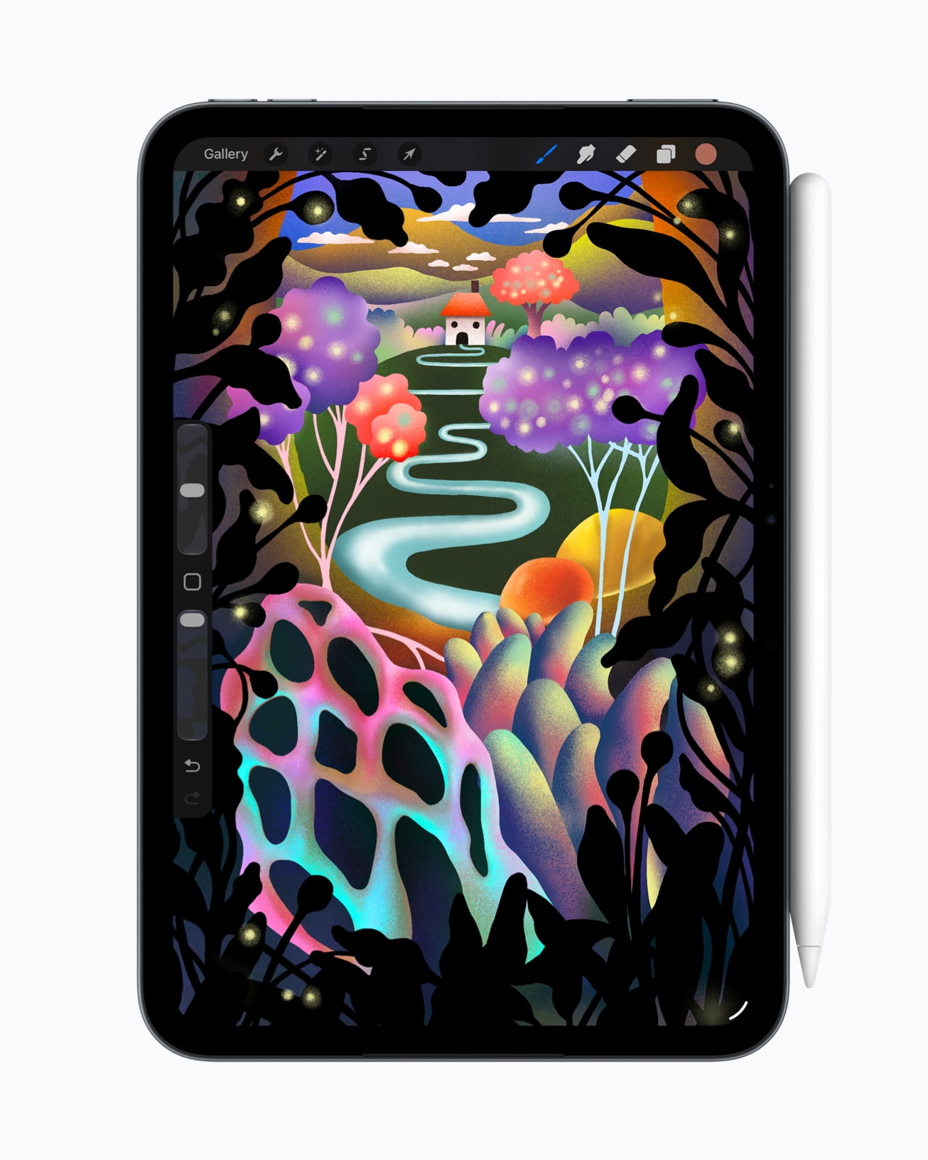 Apple Pencil Pro는 스퀴즈, 배럴 롤과 같은 첨단 기능을 통해 Procreate와 같은 앱에서 그 어느 때보다 직관적인 창작 경험을 선사한다