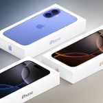 여러 iPhone 모델의 제품 포장 상자
