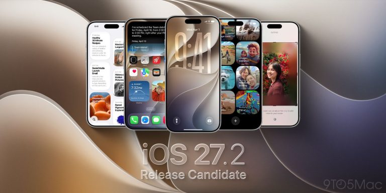 iOS 27.2 RC 배포 관련 iPhone 이미지