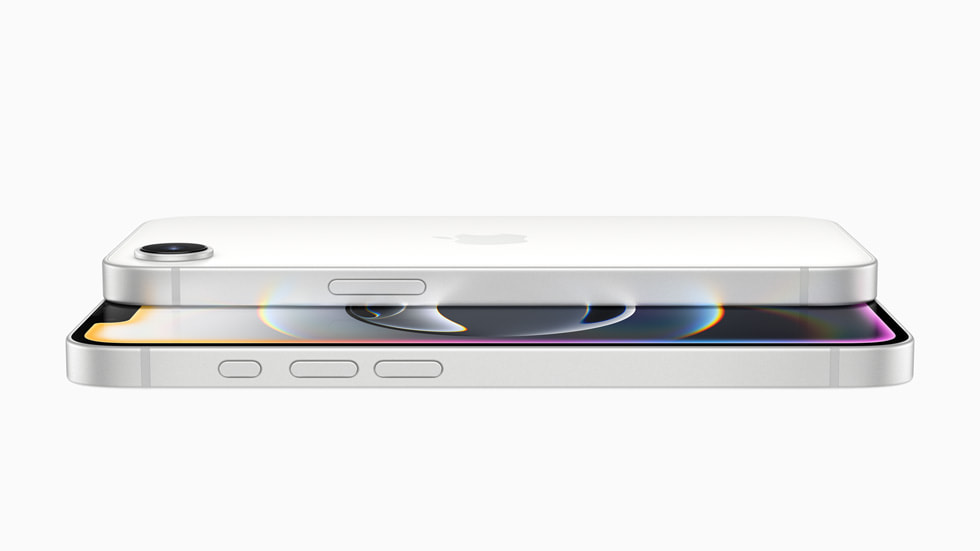 Apple C1 모뎀 탑재 iPhone 16e의 외형